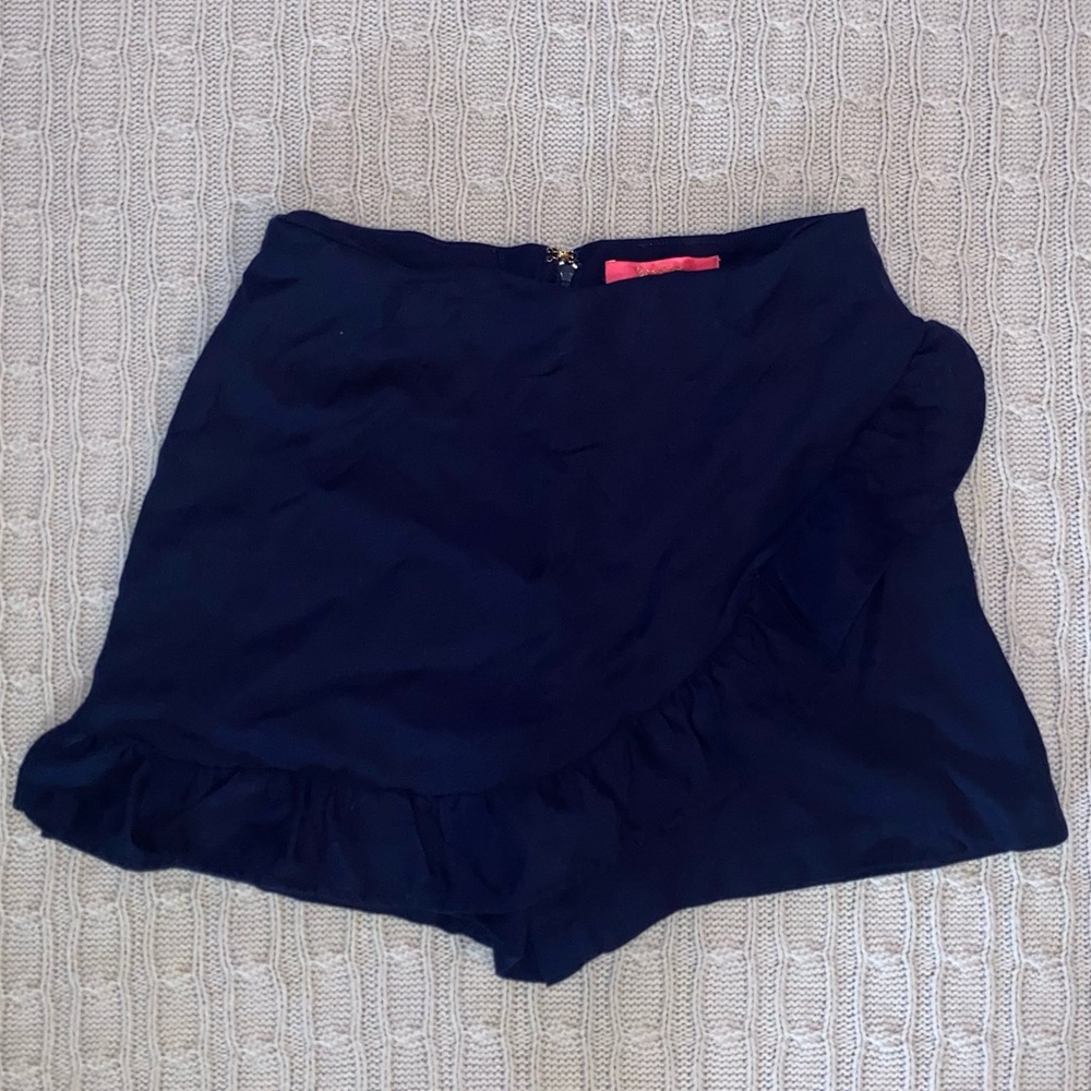 LILLY PULITZER FAYE SKORT NAVY